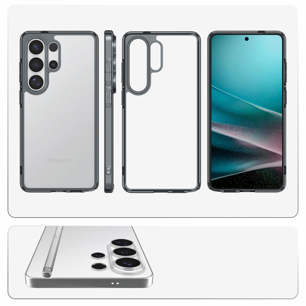 Spigen Ultra Hybrid Cover til Samsung Galaxy S26 Ultra - Semi-transparent