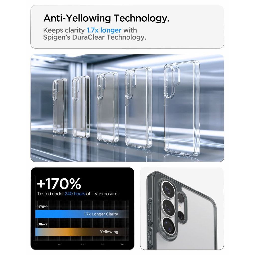 Spigen Ultra Hybrid Cover til Samsung Galaxy S26 Ultra - Semi-transparent