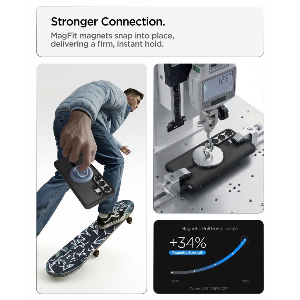 Spigen Ultra Hybrid MagSafe Skal till Samsung Galaxy S26 Ultra - Svart