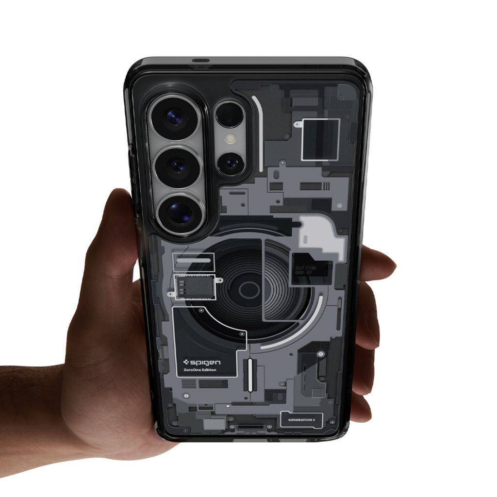 Spigen Ultra Hybrid MagSafe Zero One Skal till Samsung Galaxy S26 Ultra - Svart