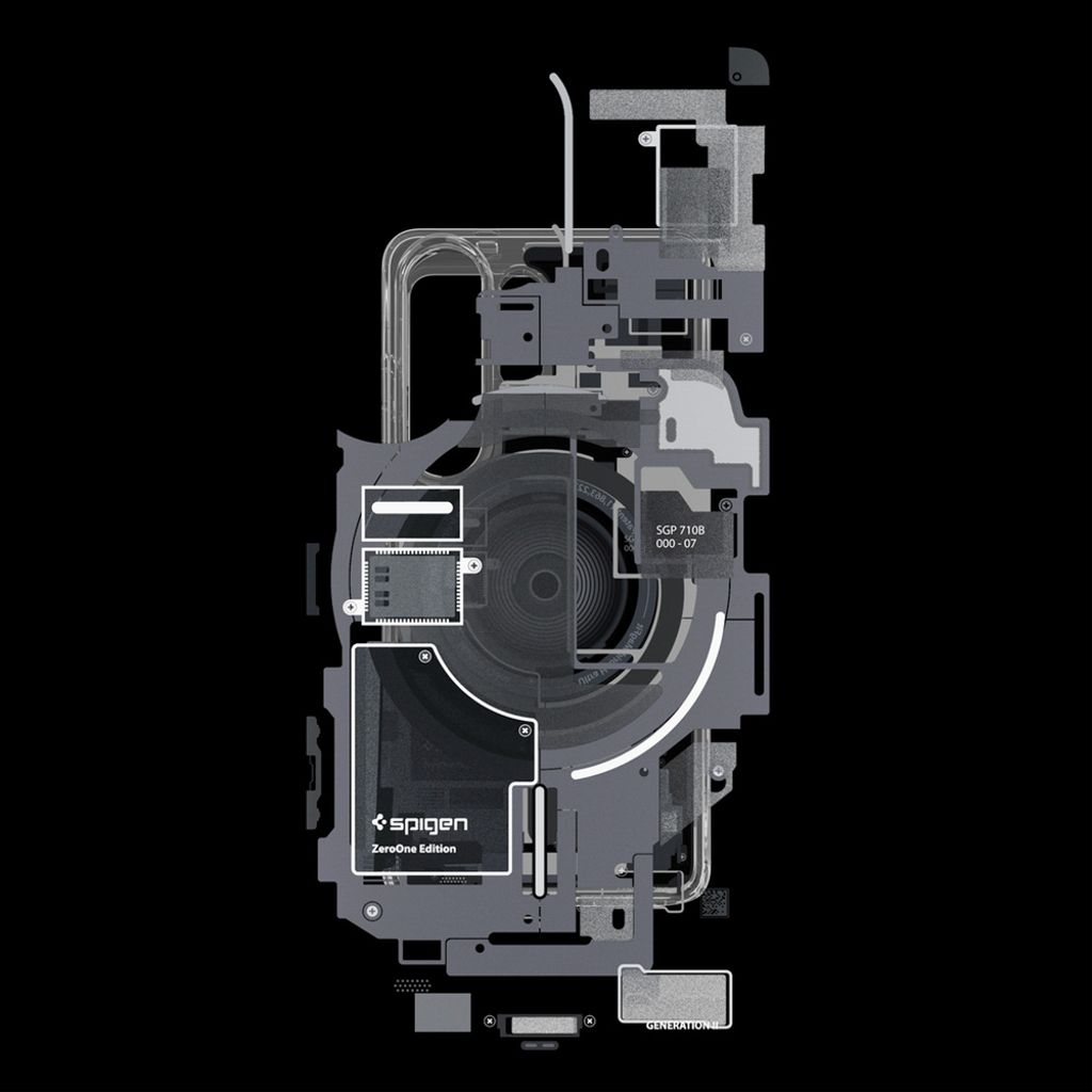 Spigen Ultra Hybrid MagSafe Zero One Skal till Samsung Galaxy S26 Ultra - Svart