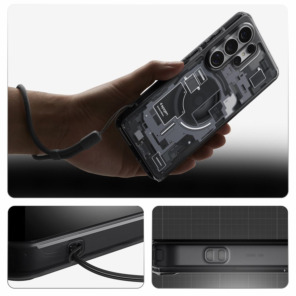 Spigen Ultra Hybrid MagSafe Zero One Skal till Samsung Galaxy S26 Ultra - Svart