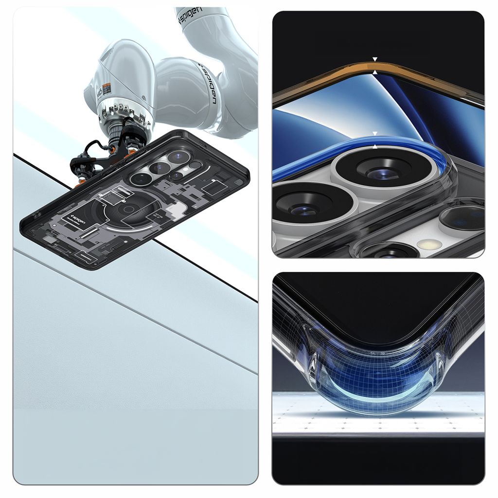 Spigen Ultra Hybrid MagSafe Zero One Skal till Samsung Galaxy S26 Ultra - Svart