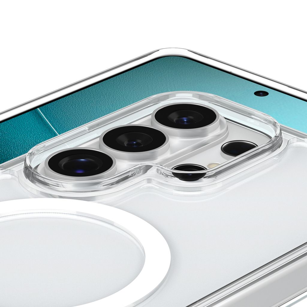 Spigen Ultra Hybrid S MagSafe Skal Samsung Galaxy S26 Ultra - Transparent/Vit