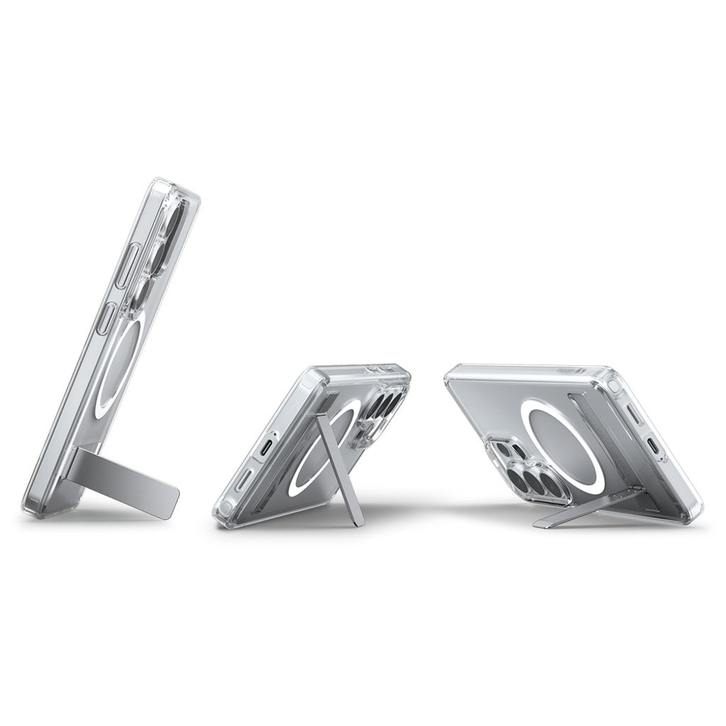 Spigen Ultra Hybrid S MagSafe Skal Samsung Galaxy S26 Ultra - Transparent/Vit