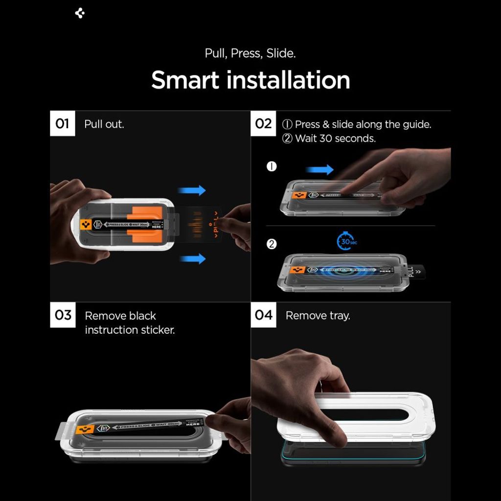 Spigen Glas.Tr Ez Fit Pro 2-pack Skärmskydd till Samsung Galaxy S26 Ultra