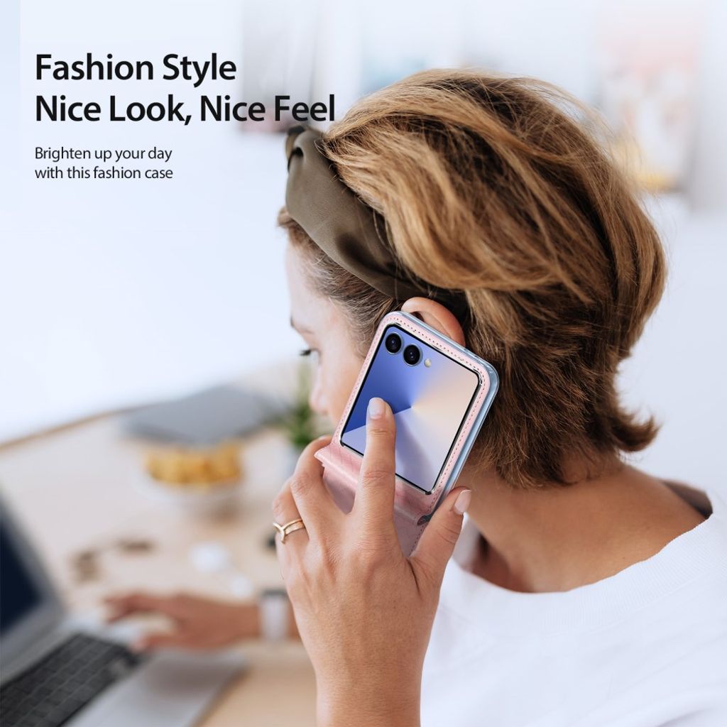 DUX DUCIS Samsung Galaxy Z Flip7 5G Cover - Lyserød