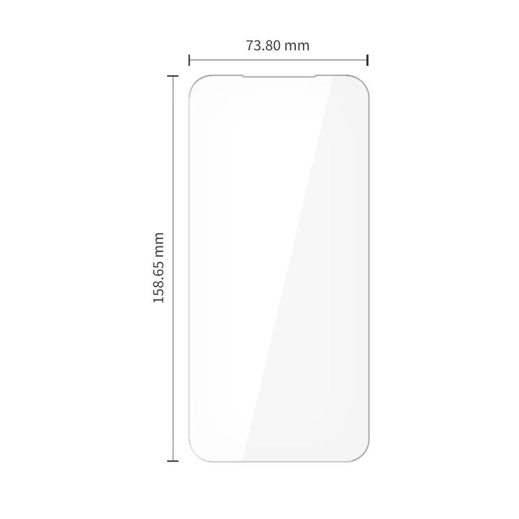 Tech-Protect Glass Fit+ 2-Pack Cover til Samsung Galaxy A37/A57 5G - Gennemsigtig