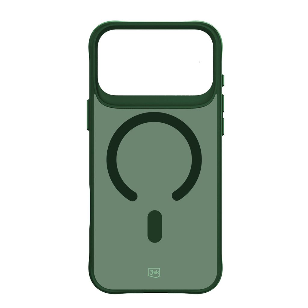 3mk Smoke MagSafe Cover till iPhone 17 Pro Max - Grøn