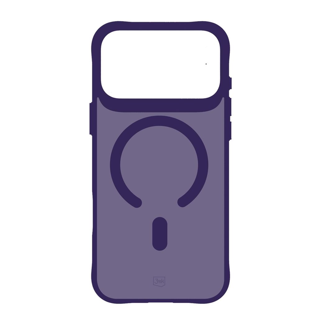 3mk Smoke MagSafe Cover till iPhone 17 Pro - Lilla