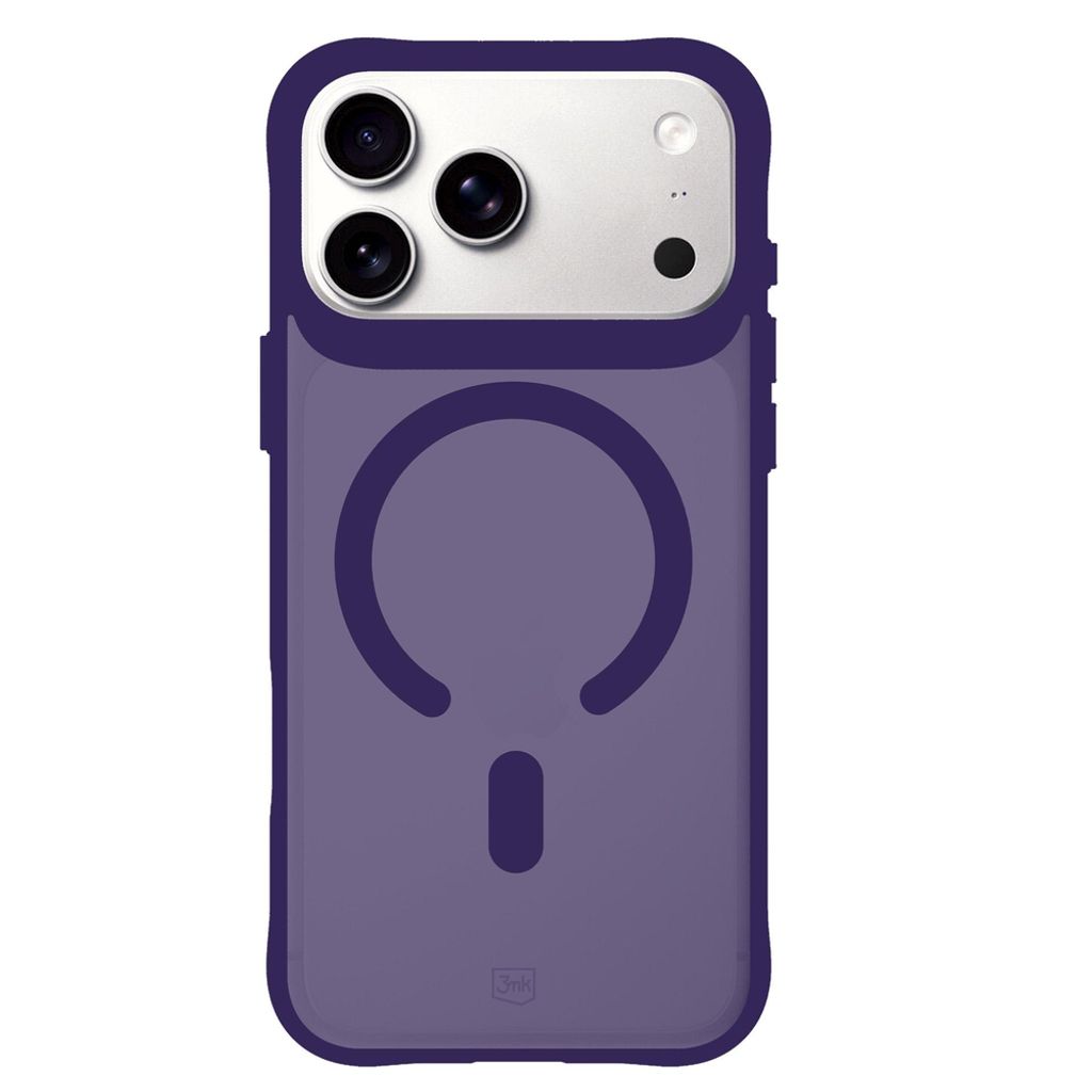 3mk Smoke MagSafe Cover till iPhone 17 Pro - Lilla