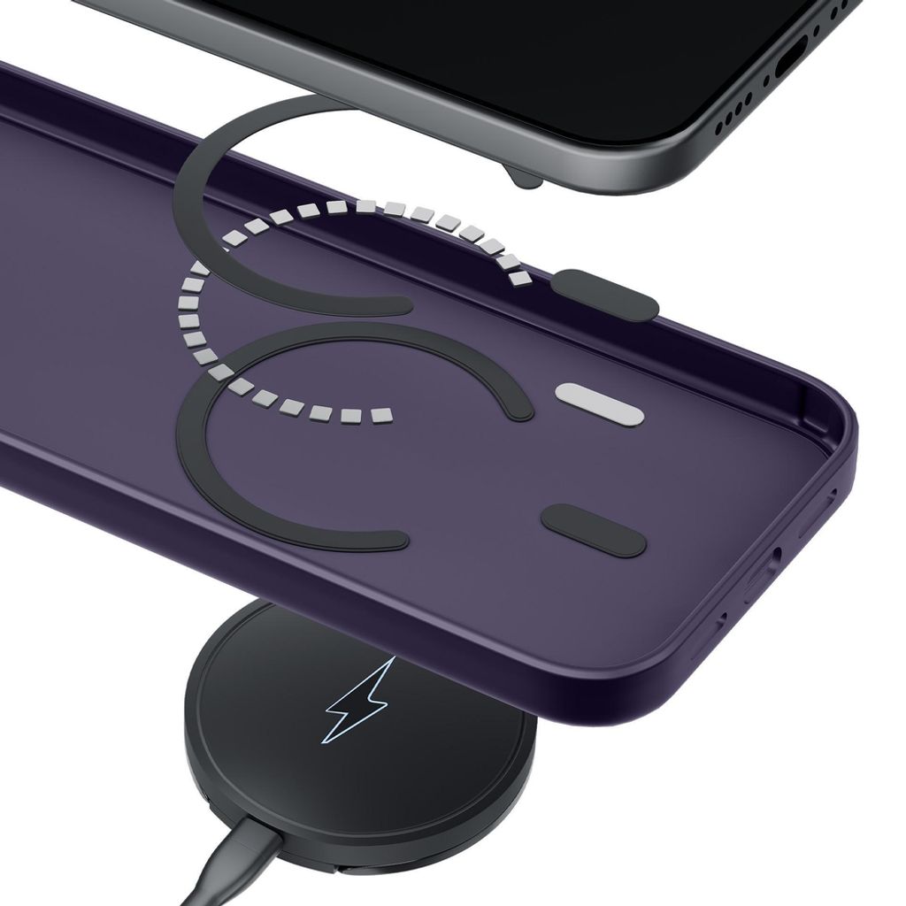 3mk Smoke MagSafe Cover till iPhone 17 Pro Max - Lilla