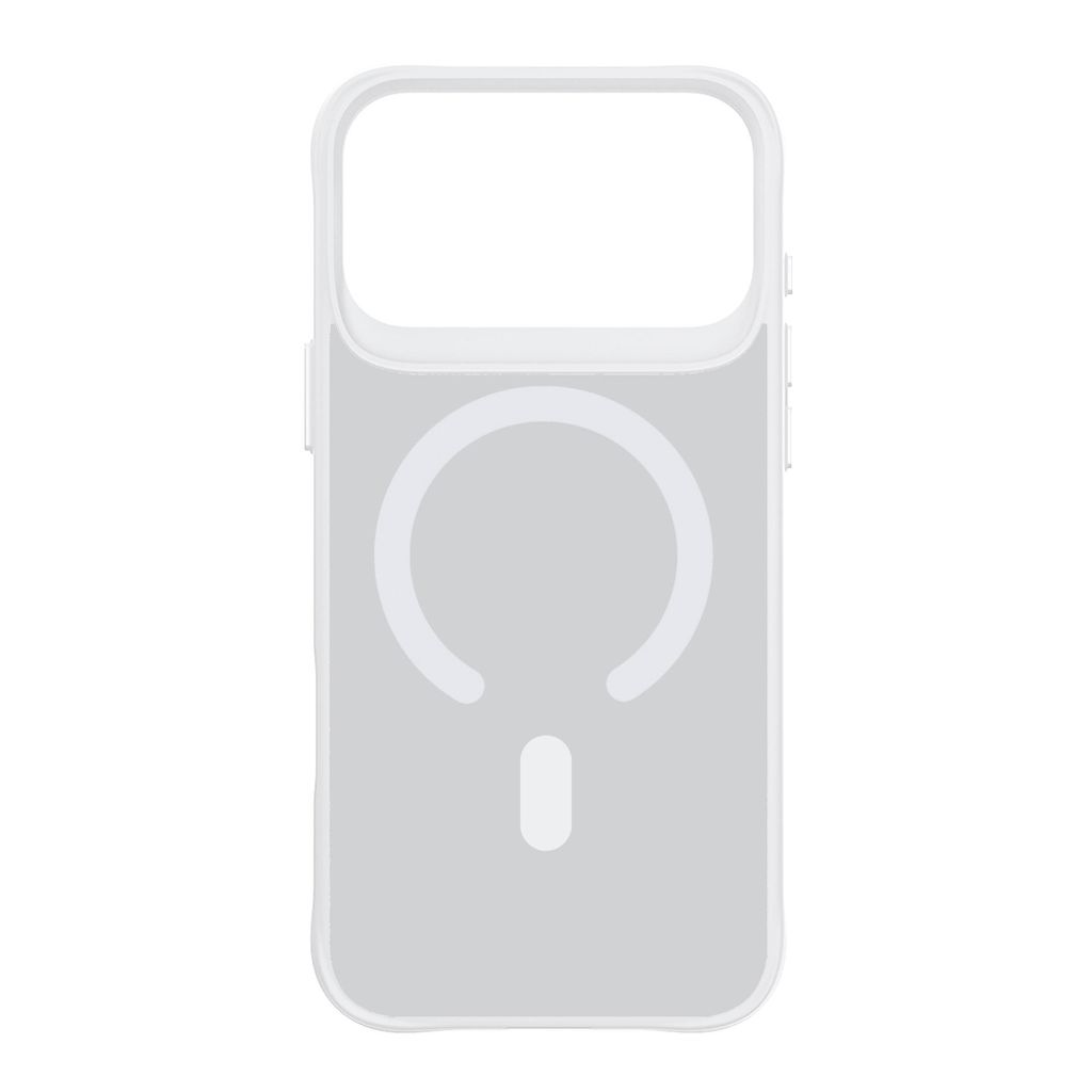3mk Smoke MagSafe Cover till iPhone 17 Pro - Hvid
