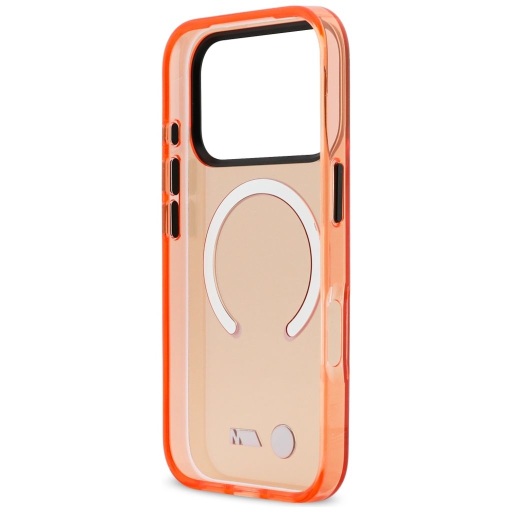 BMW M IML Metal Logos MagSafe -kuori till iPhone 17 Pro Max - Oranssi