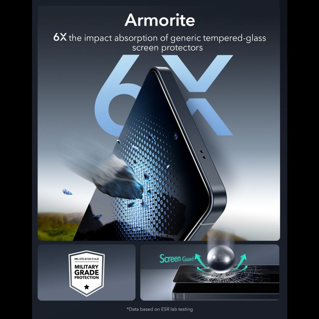ESR UltraFit Amorite Privacy Skärmskydd för Samsung Galaxy S26 Ultra