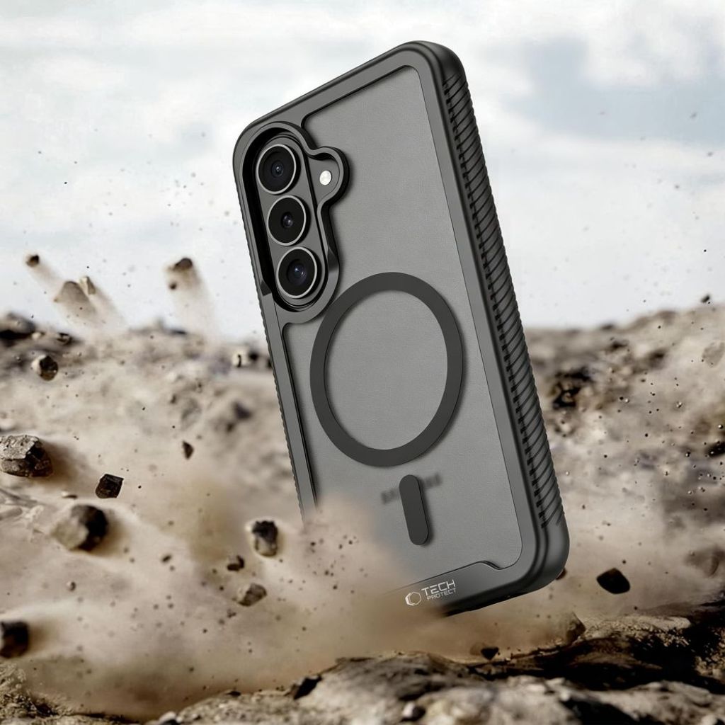 Tech-Protect Defense MagSafe Skal till Samsung Galaxy S26 - Svart