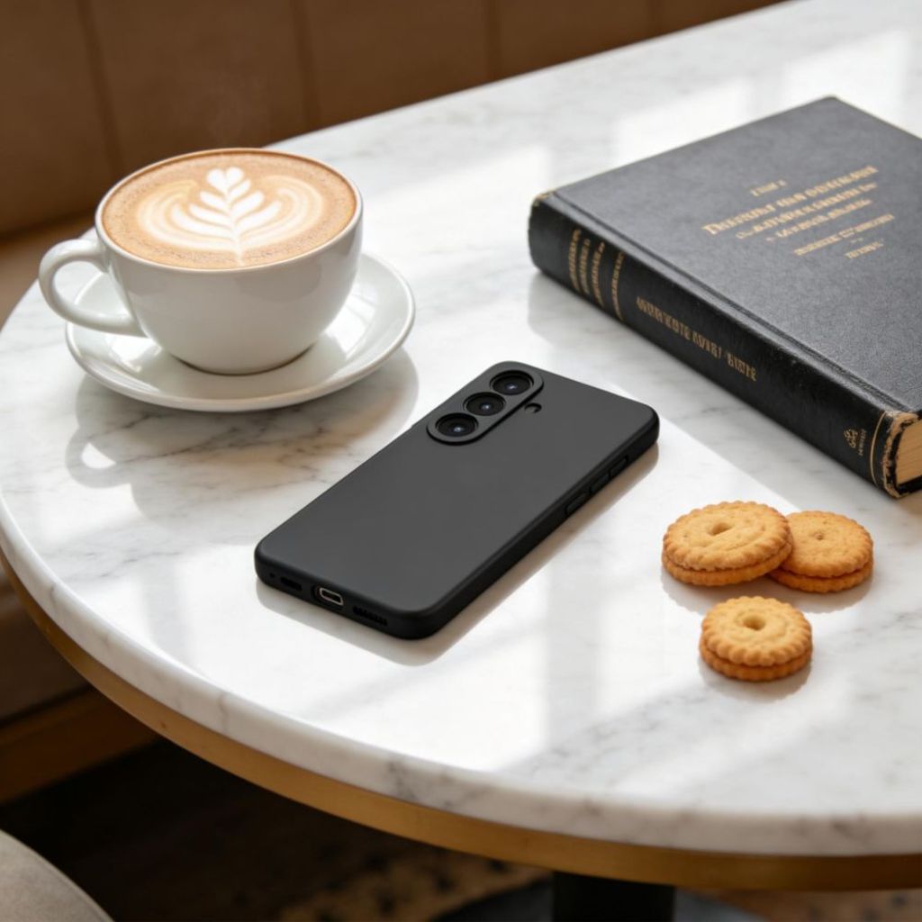 Tech-Protect Silicone MagSafe Skal till Samsung Galaxy S26 - Svart