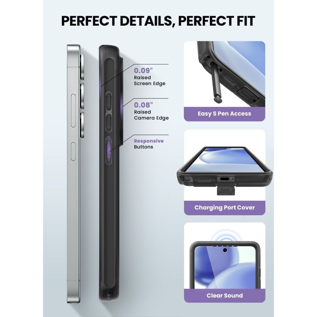 Supcase Cosmo MagSafe Skal till Samsung Galaxy S26 Ultra - Svart