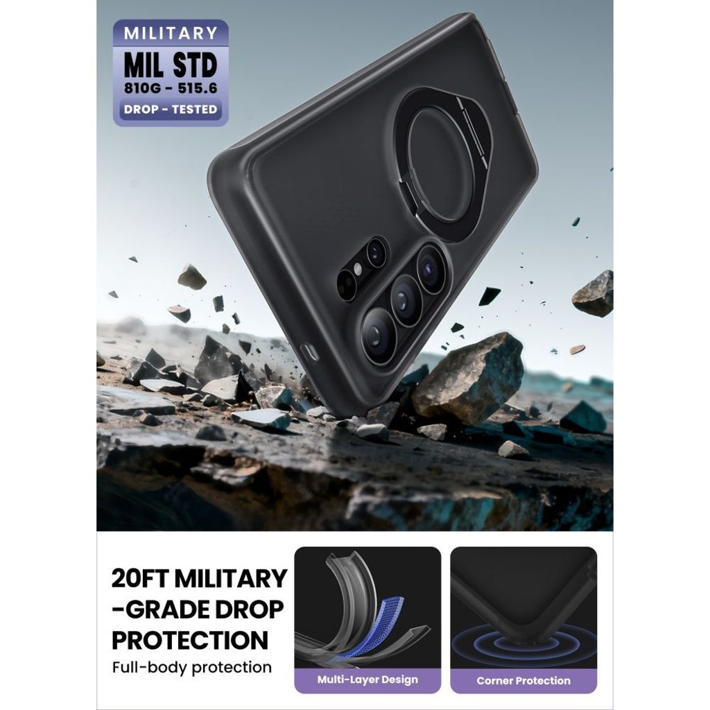 Supcase Cosmo MagSafe Skal till Samsung Galaxy S26 Ultra - Svart