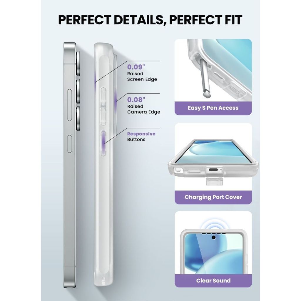 Supcase Cosmo MagSafe Skal till Samsung Galaxy S26 Ultra - Vit