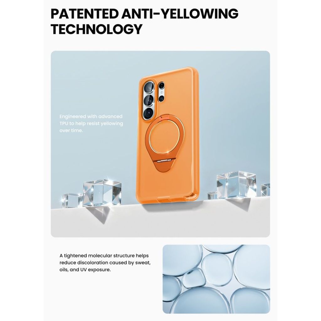 Supcase Cosmo MagSafe Skal till Samsung Galaxy S26 Ultra - Orange