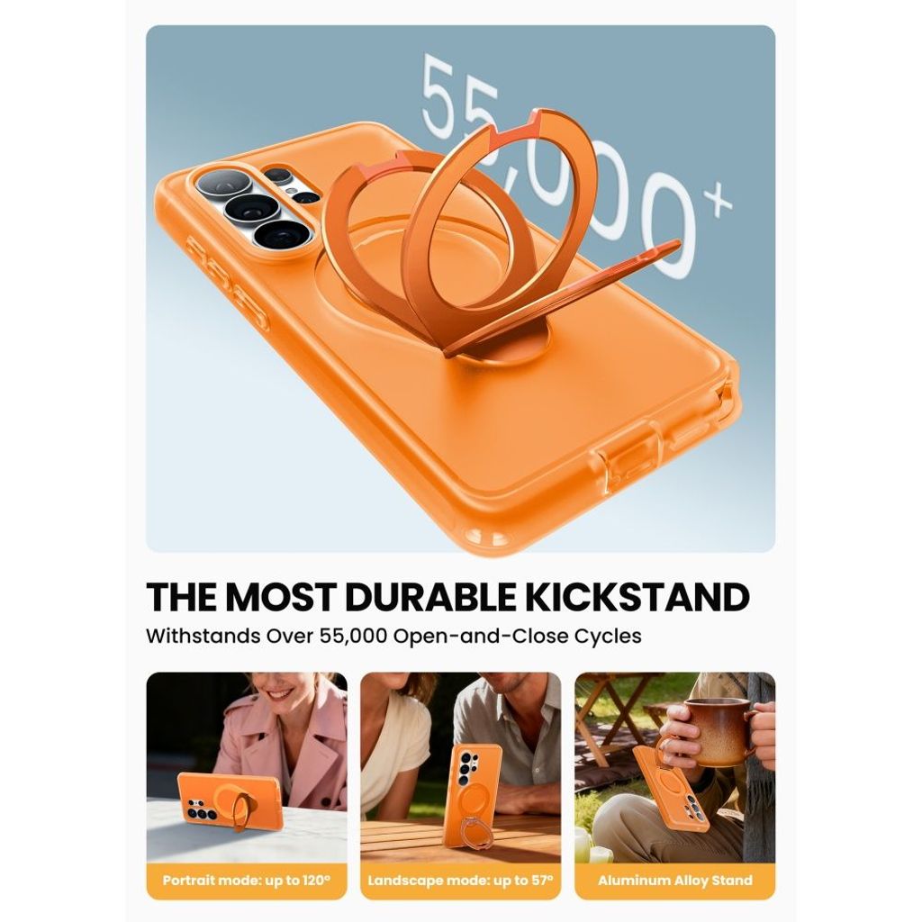 Supcase Cosmo MagSafe Skal till Samsung Galaxy S26 Ultra - Orange