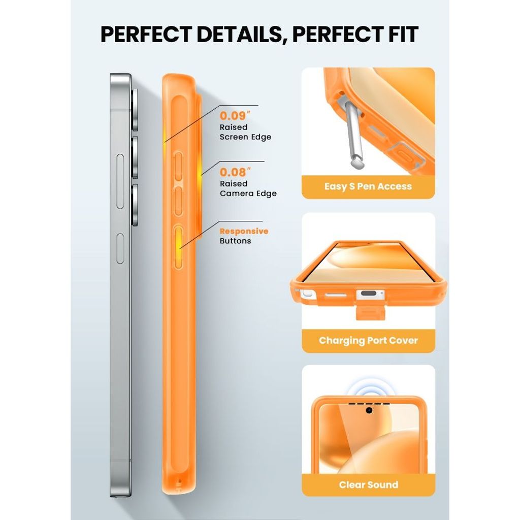 Supcase Cosmo MagSafe Skal till Samsung Galaxy S26 Ultra - Orange