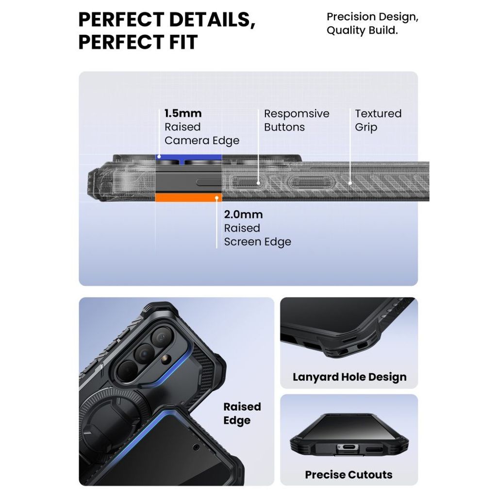 Supcase ArmorBox MagSafe Skal till Samsung Galaxy S26 - Svart