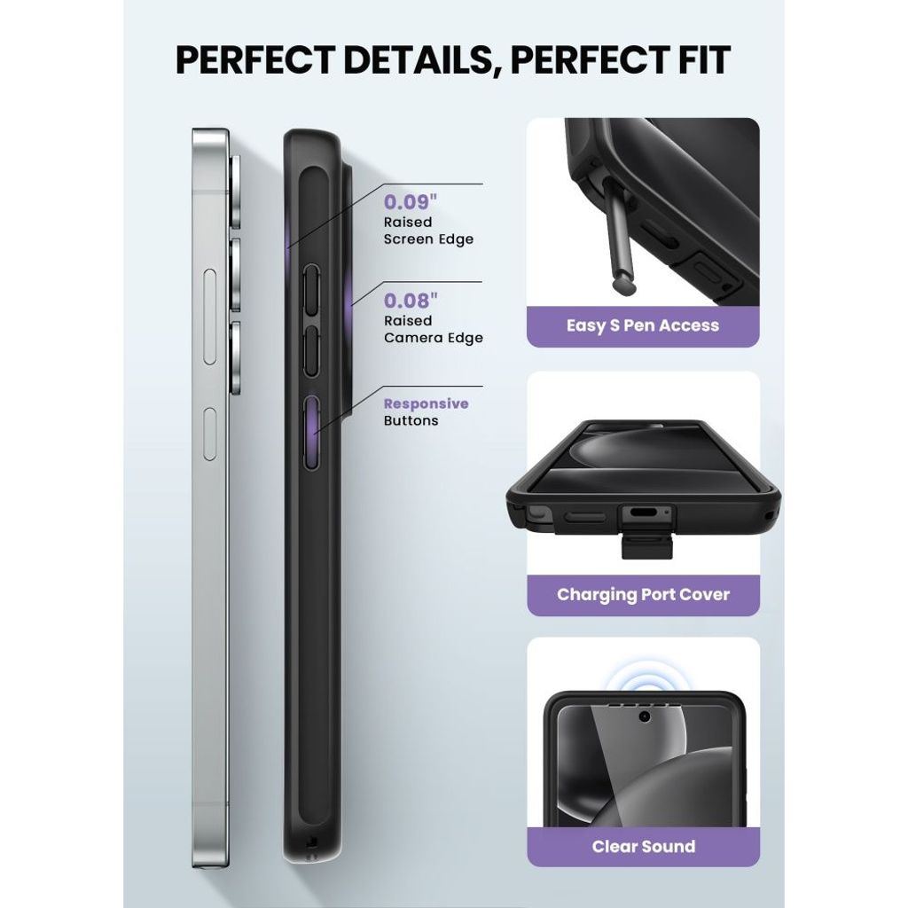 Supcase Cosmo MagSafe Skal till Samsung Galaxy S26 Ultra - Svart