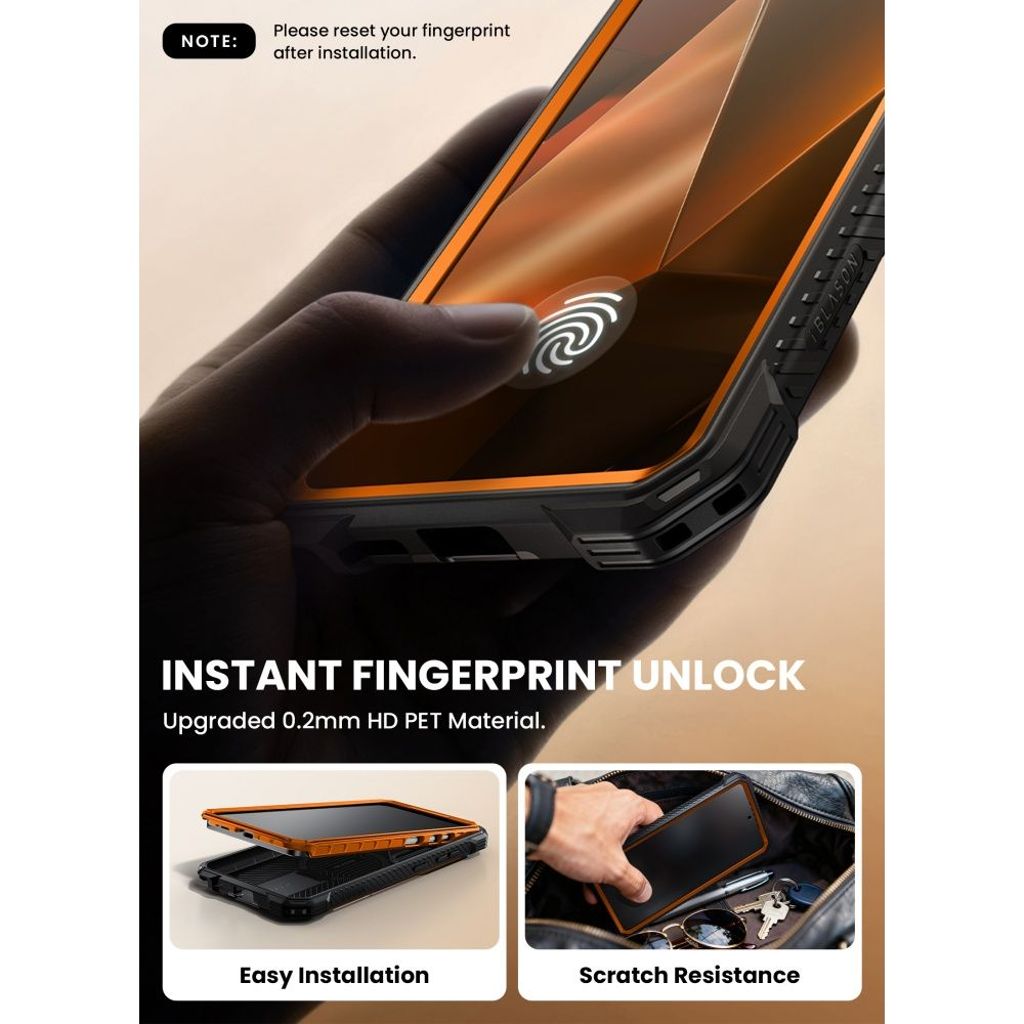 Supcase ArmorBox MagSafe Skal till Samsung Galaxy S26 Ultra - Orange/Svart