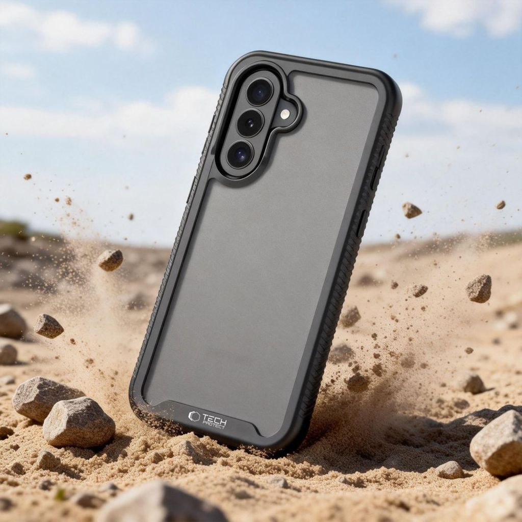 Tech-Protect Defense MagSafe Cover til Samsung Galaxy A57 5G  - Sort