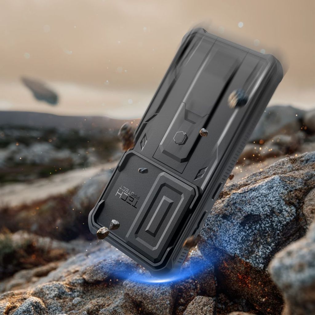 Tech-Protect Kevlar Cam+ Skal till Samsung Galaxy S26 - Svart