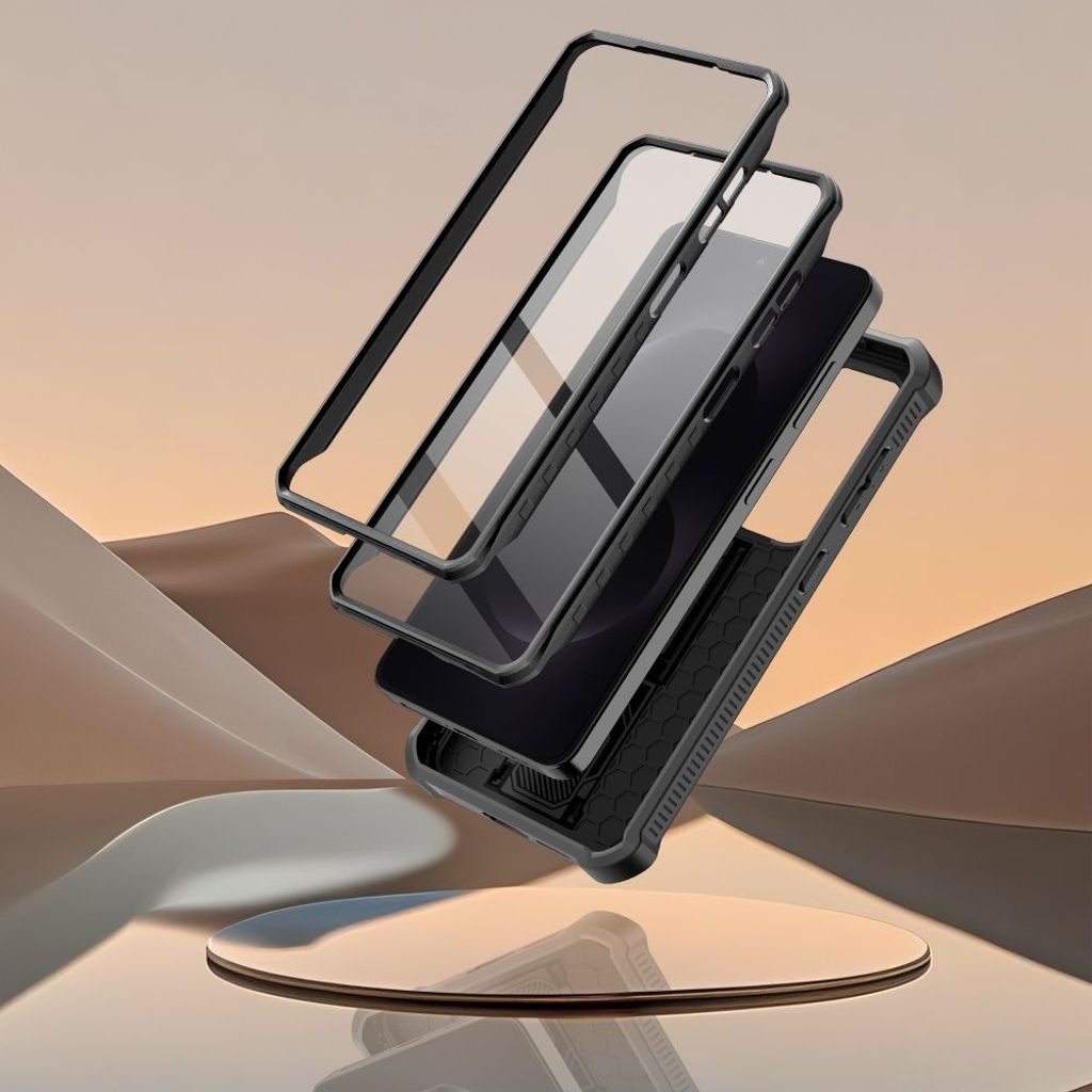 Tech-Protect Kevlar Cam+ Skal till Samsung Galaxy S26 - Svart