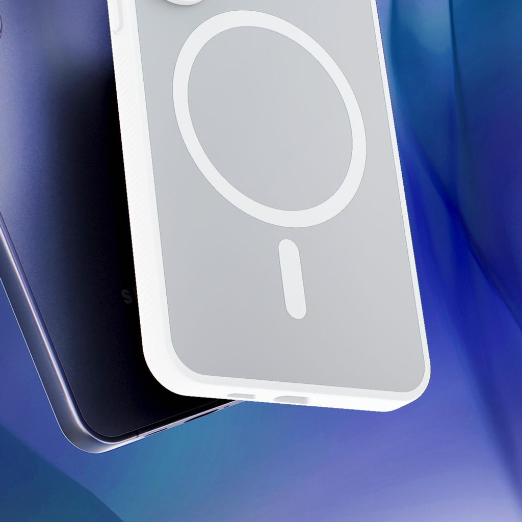 3mk Smoke MagSafe Skal till Samsung Galaxy S26 Ultra - Vit