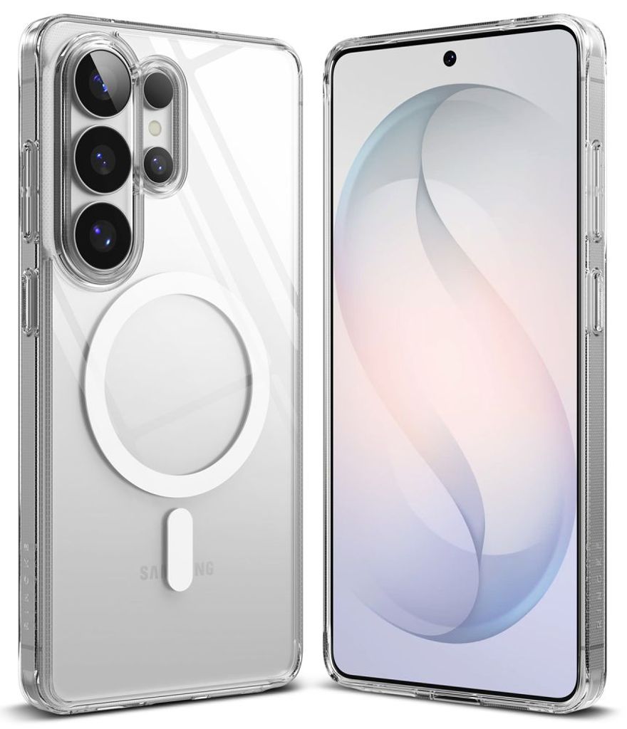 Ringke Fusion MagSafe Skal till Samsung Galaxy S26 Ultra - Transparent
