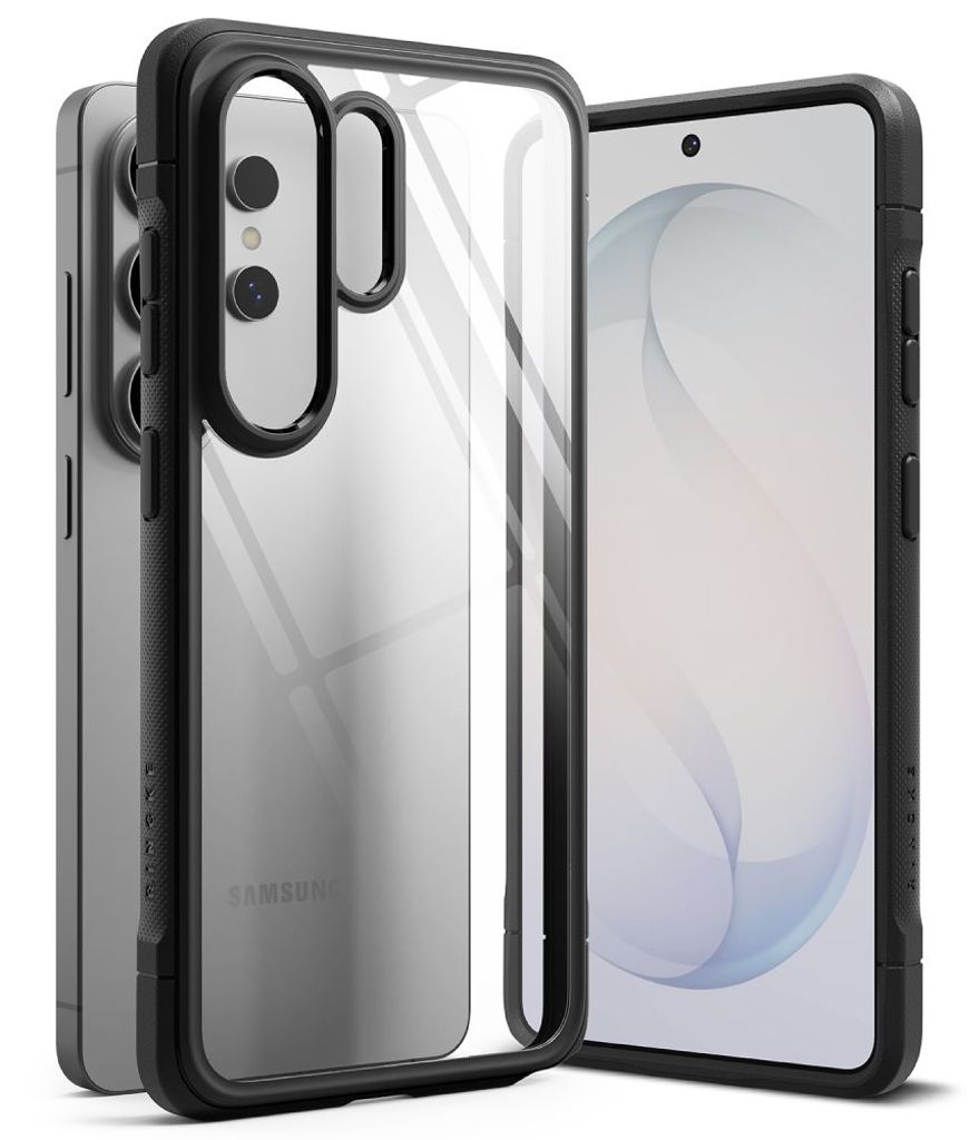 Ringke Fusion Bold Kuori Samsung Galaxy S26 Ultra - Läpinäkyvä musta