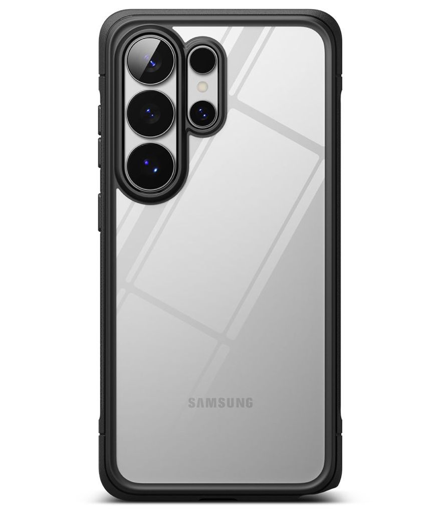 Ringke Fusion Bold Kuori Samsung Galaxy S26 Ultra - Läpinäkyvä musta