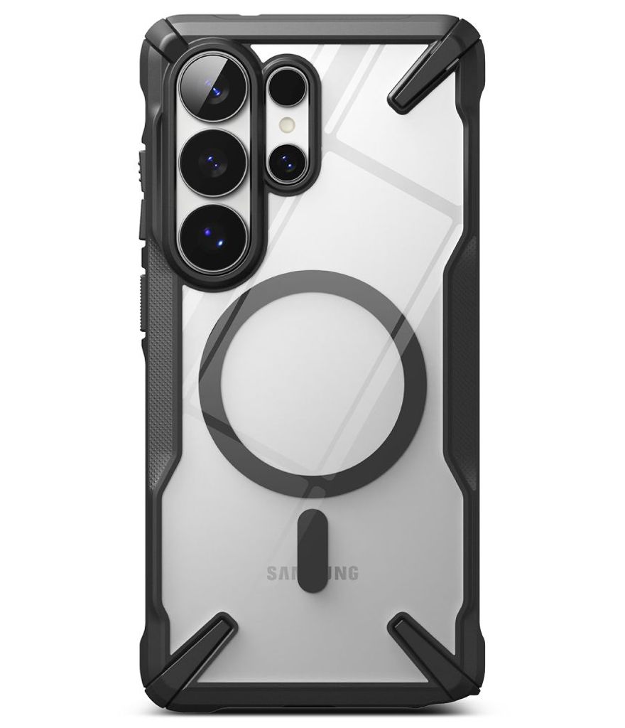 Ringke Fusion MagSafe Skal till Samsung Galaxy S26 Ultra - Transparent Svart