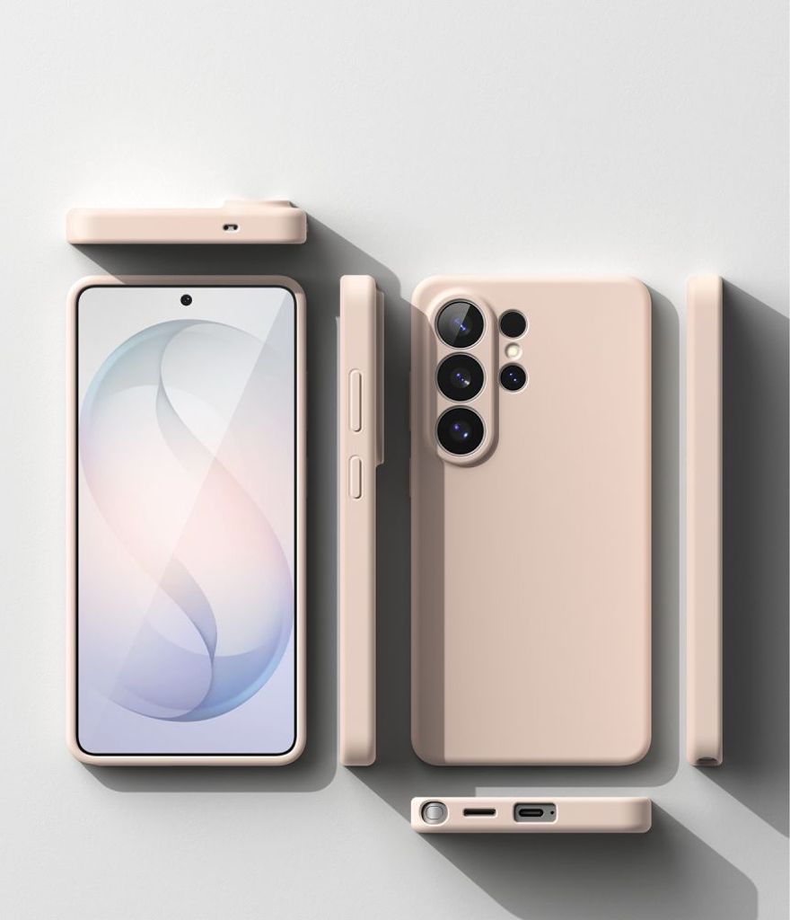 Ringke Silicone MagSafe Skal till Samsung Galaxy S26 Ultra - Rosa