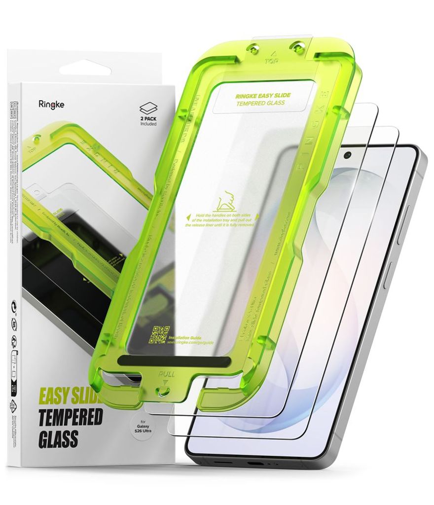 Ringke Easy Slide Skärmskydd 2-pack till Samsung Galaxy S26 Ultra