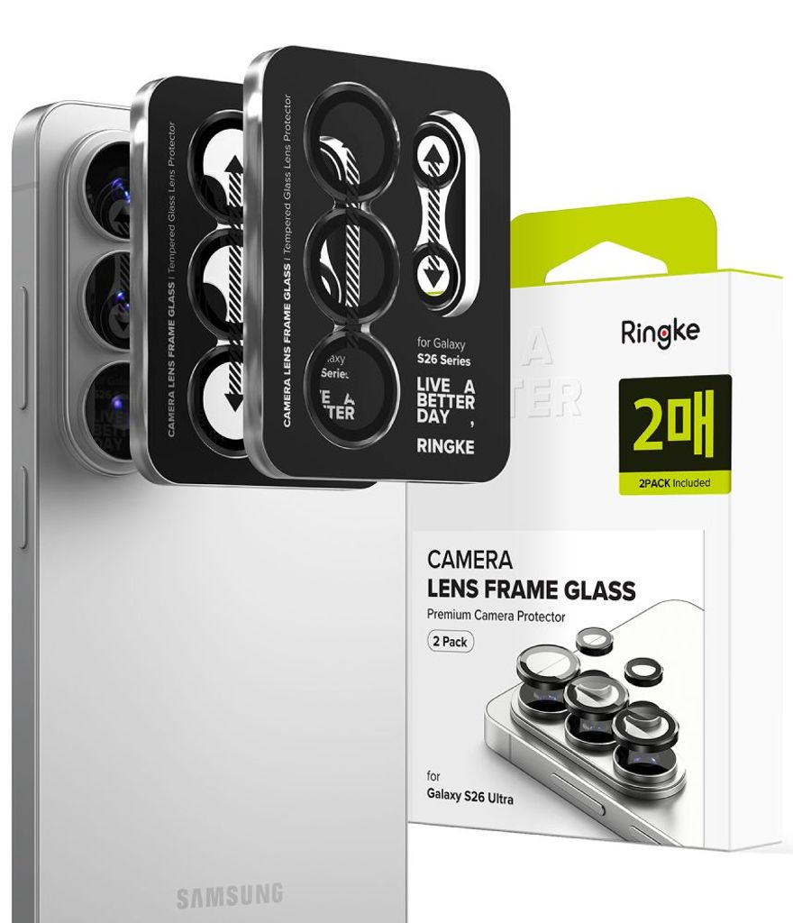 Ringke Camera Frame Protector Linsskydd 2-pack till Samsung Galaxy S26 Ultra