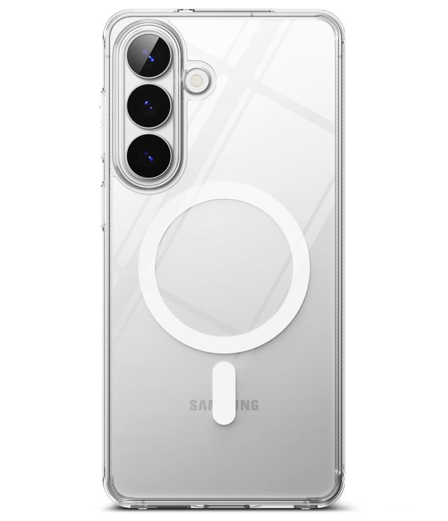 Ringke Fusion MagSafe Skal till Samsung Galaxy S26 Plus - Transparent