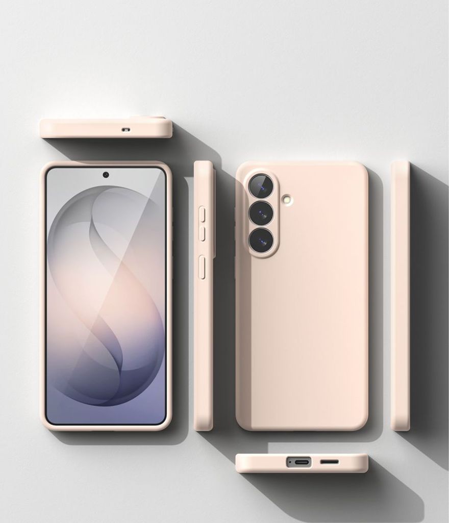 Ringke Silicone MagSafe Skal till Samsung Galaxy S26 Plus - Rosa