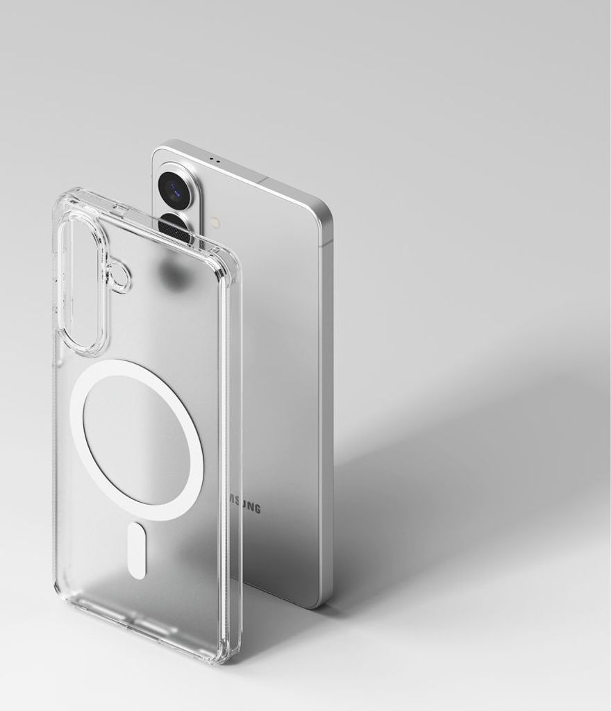 Ringke Fusion MagSafe Kuori Samsung Galaxy S26 - Läpinäkyvä