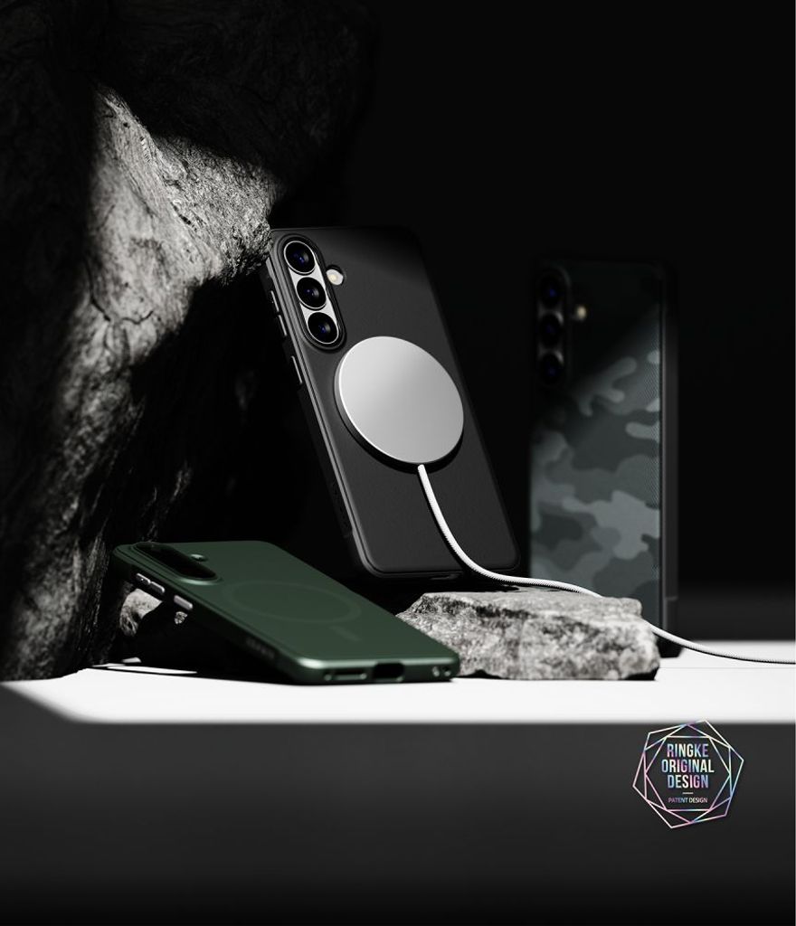 Ringke Onyx Magsafe Kuori Samsung Galaxy S26 - Musta