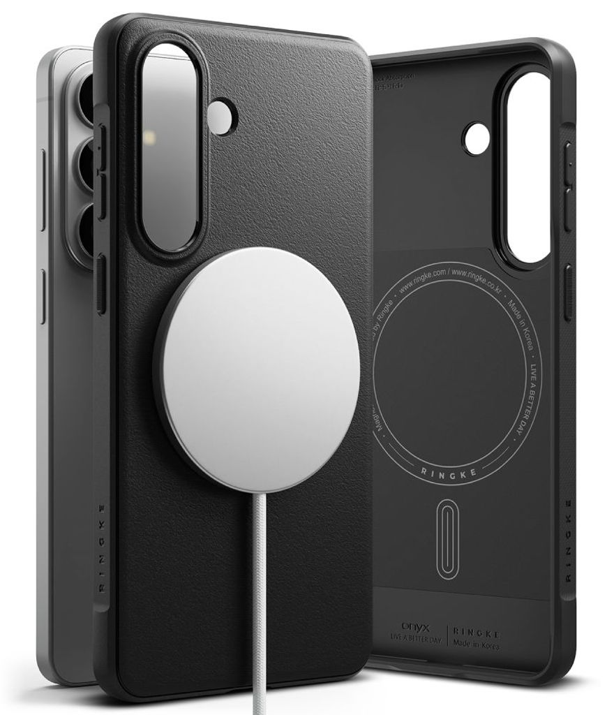 Ringke Onyx Magsafe Kuori Samsung Galaxy S26 - Musta