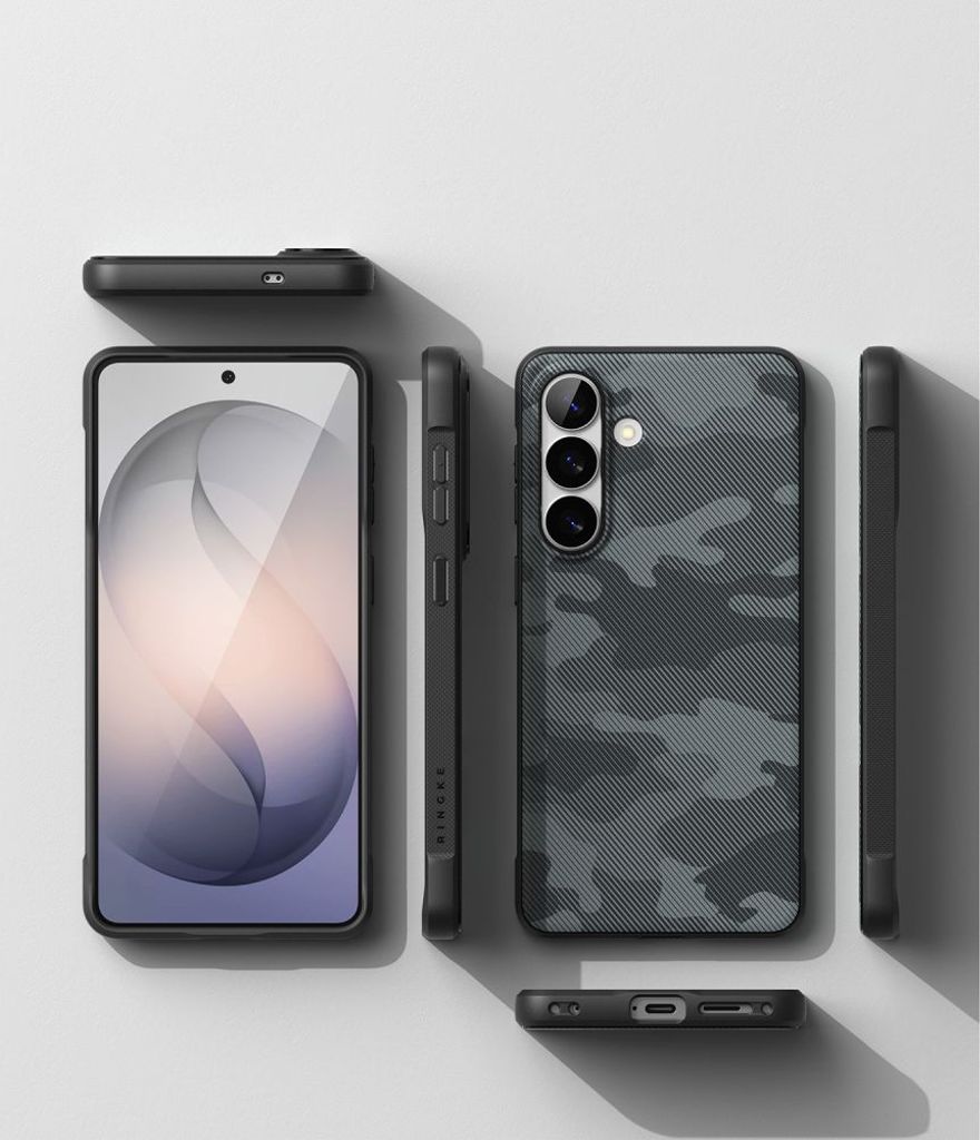 Ringke Onyx Magsafe Deksel til Samsung Galaxy S26 - Grå/Svart