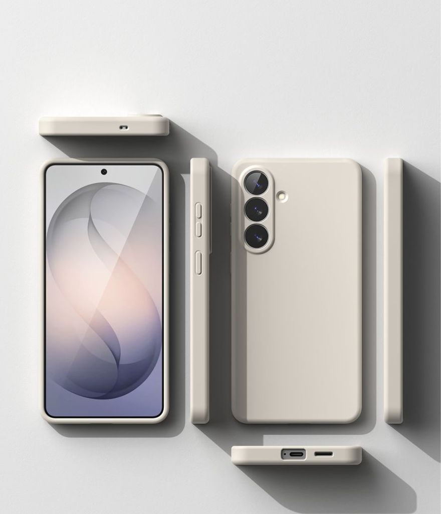 Ringke Silicone MagSafe Skal till Samsung Galaxy S26 - Beige