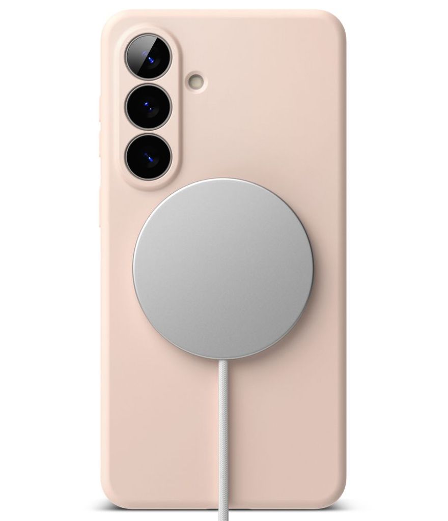 Ringke Silicone MagSafe Skal till Samsung Galaxy S26 - Rosa
