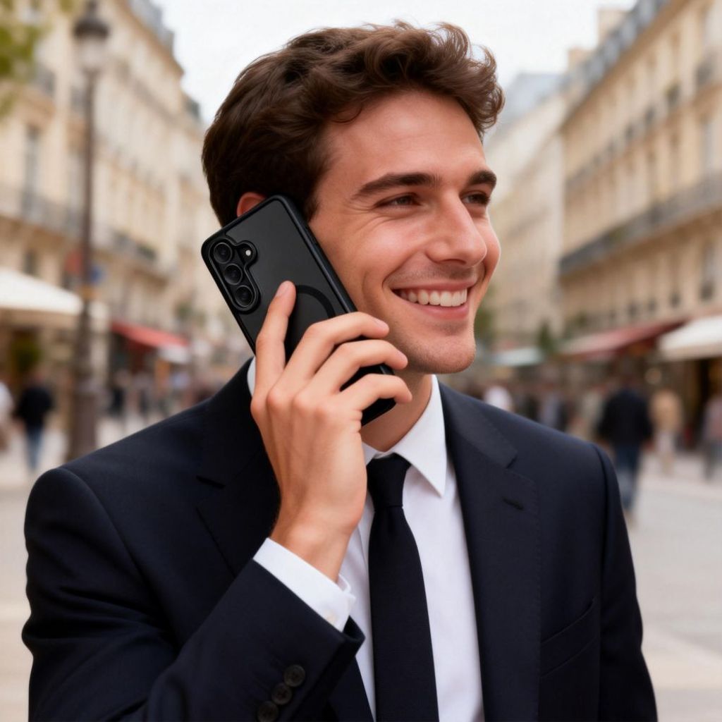 Tech-Protect Magmat MagSafe Skal Samsung Galaxy S26 Plus - Transparent/Svart